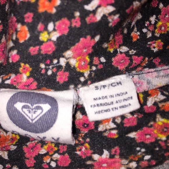 Dress | Roxy Low Back Flowered Ruffle Dress - Picture 5 of 6